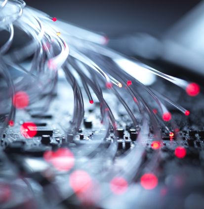 Fiber optics illuminating a techsavvy world